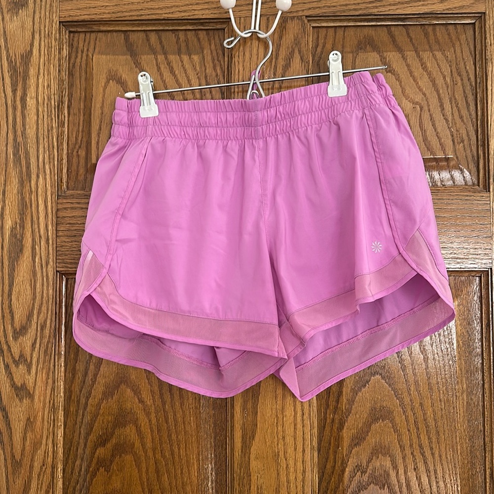 Athleta Mesh Racer Run Short